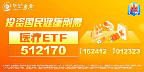 中报利空出尽，医疗股再现普涨行情，医疗ETF（512170）斩获三连阳！重视Q3基本面拐点及行业催化