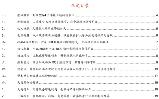 招商策略：三季报要点解读 非金融A股盈利继续承压，消费服务、TMT、非银等增速领先  第1张